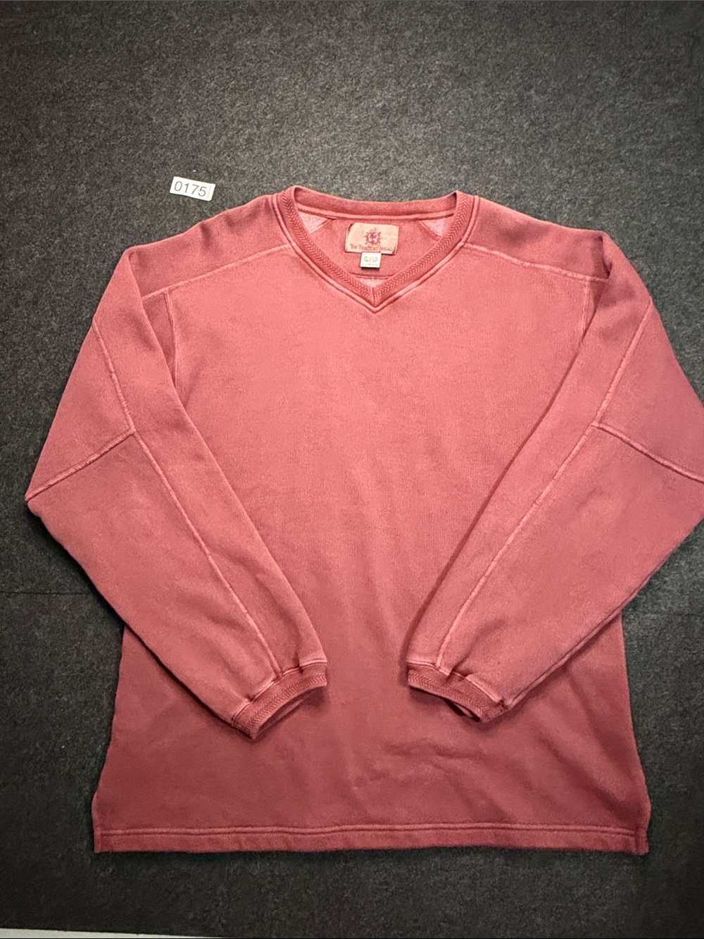 The Territory Ahead Men's V-Neck Sweater - Dusty Rose